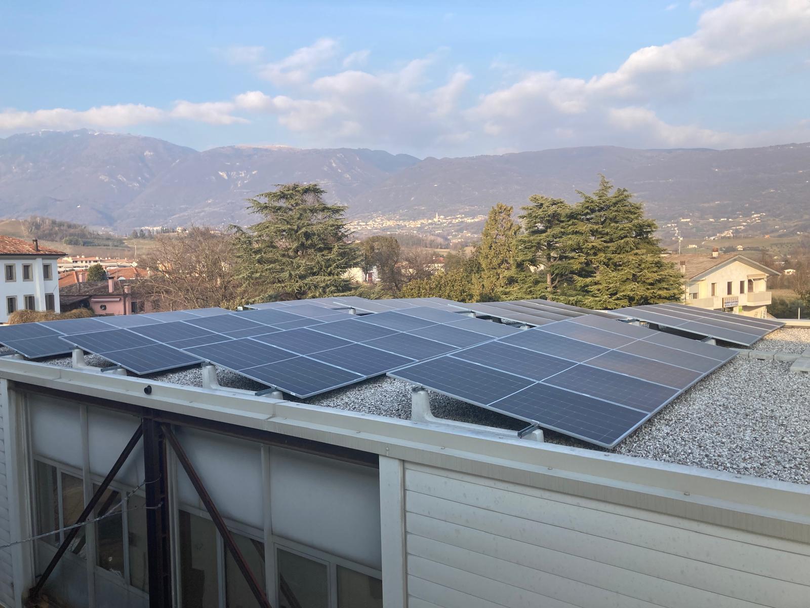 Impianto fotovoltaico del Centro sociale di Cappella Maggiore