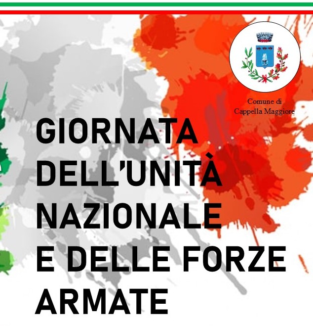 GIORNATA DELL’UNITÀ NAZIONALE E DELLE FORZE ARMATE
