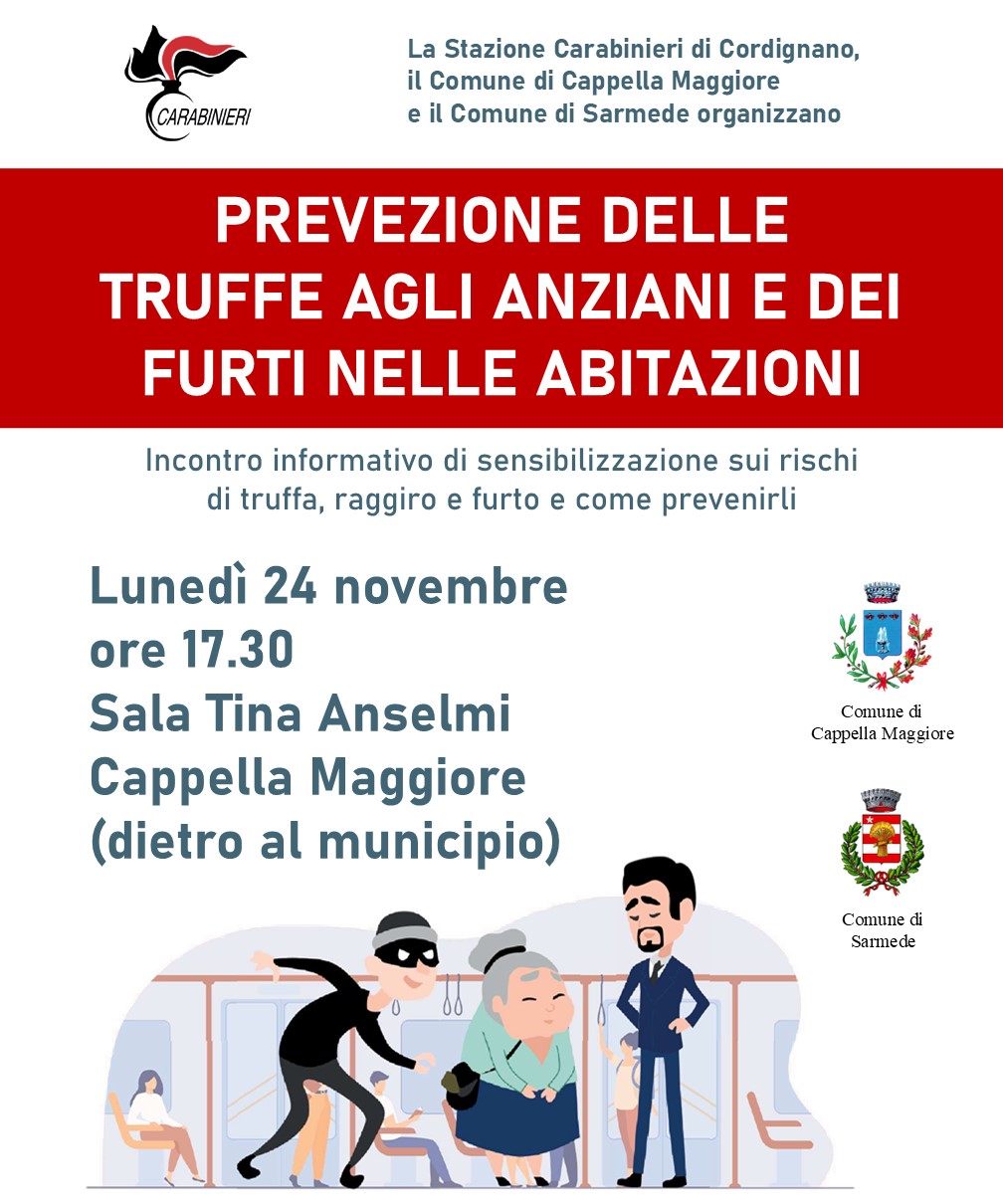 PREVENZIONE DELLE TRUFFE AGLI ANZIANI E DEI FURTI NELLE ABITAZIONI