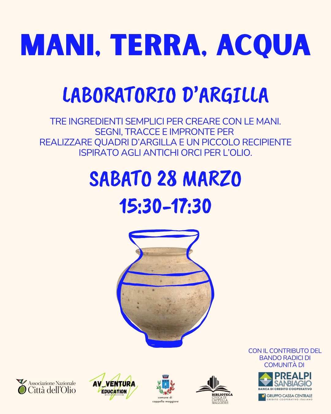 Mani, Terra, Acqua
