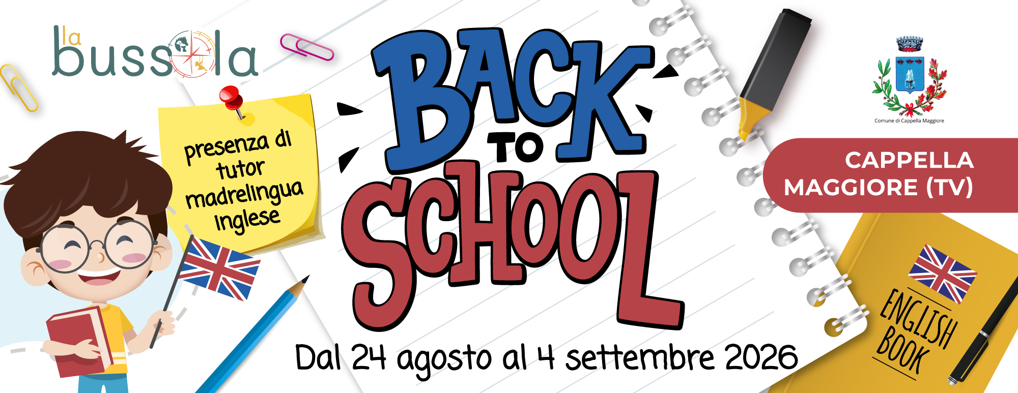 Centro estivo in lingua inglese 2026